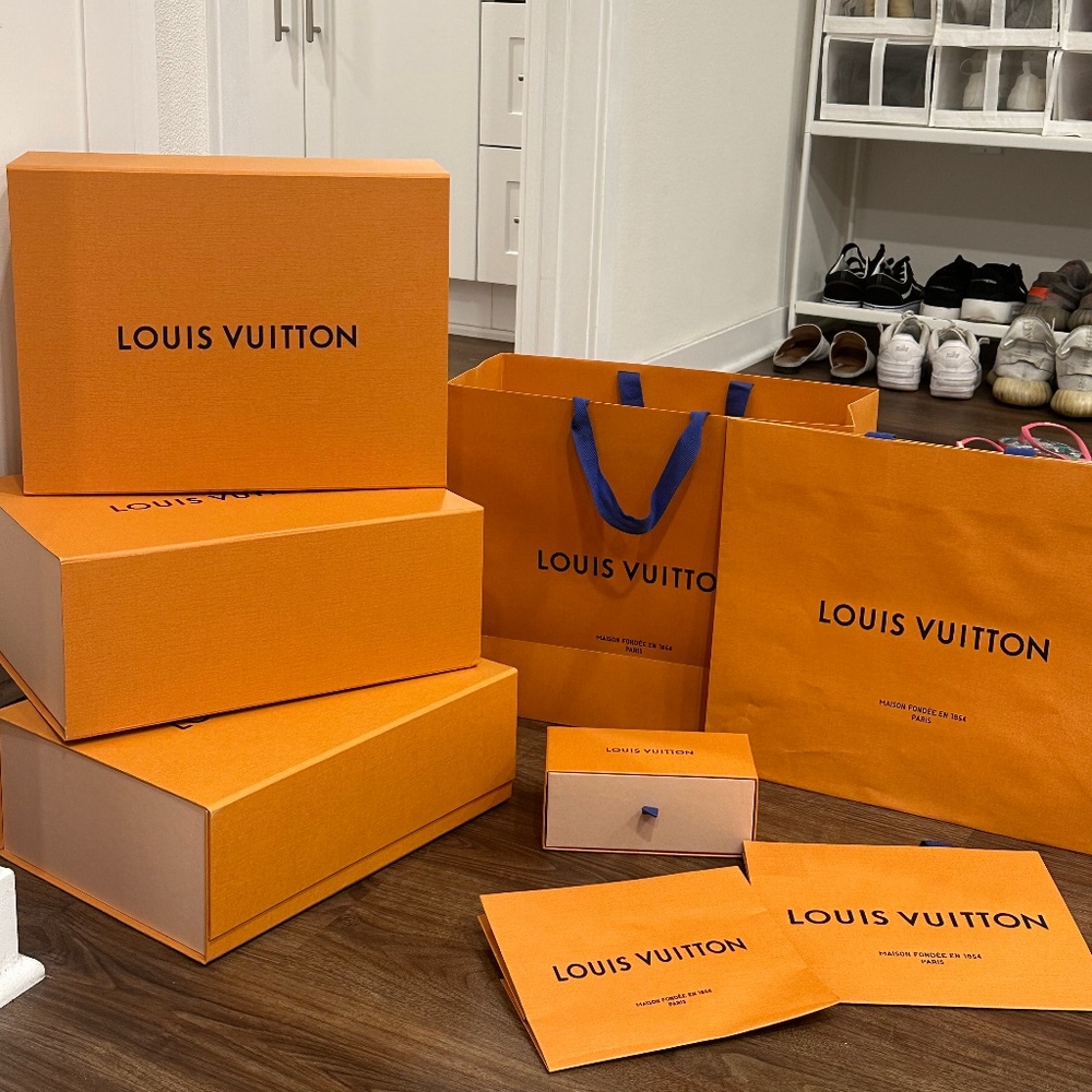 Louis Vuitton boxes